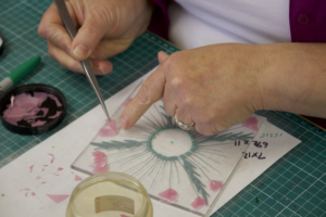creating fused glass art
