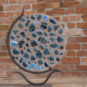 Blue Contemporay Sphere